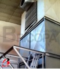 USED SILO WITH DUST COLLECTOR