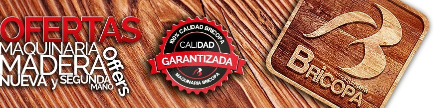 Ofertas maquinaria madera nueva y segunda mano